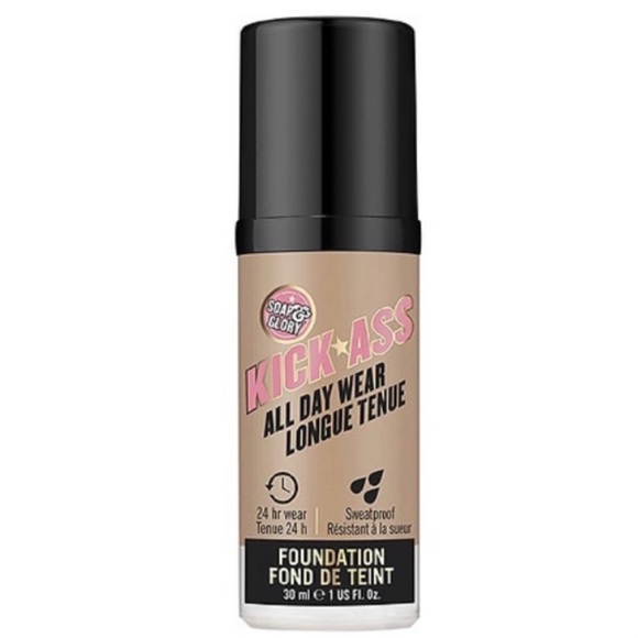 New 11 Boots Soap & Glory Kick Ass 24 Hour All Day Wear Foundation - Picture 1 of 5